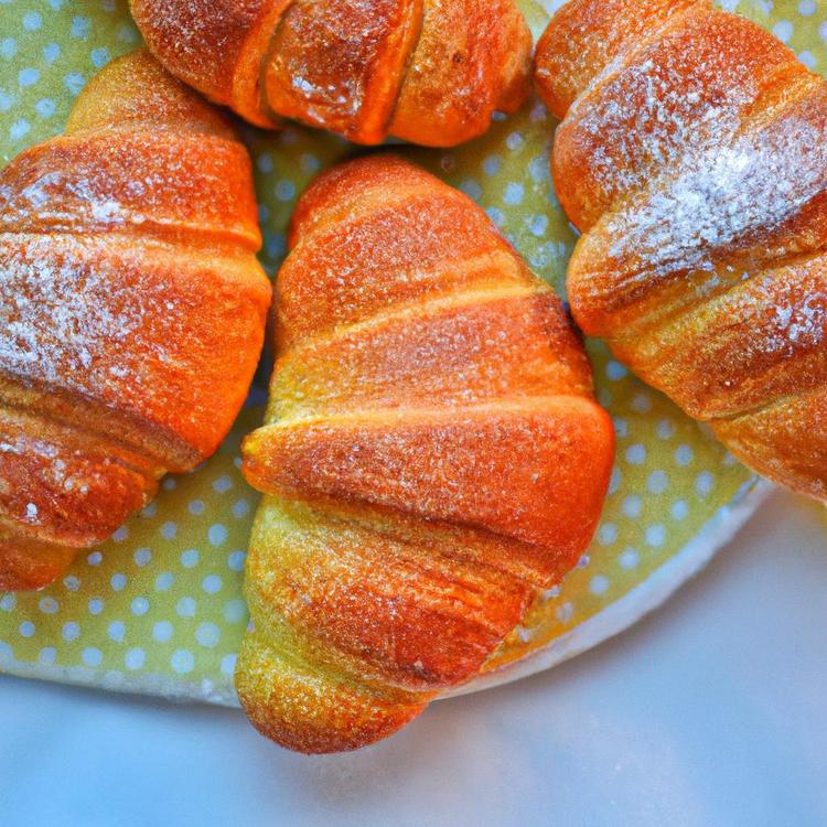 kruche rogaliki z kaszą manną