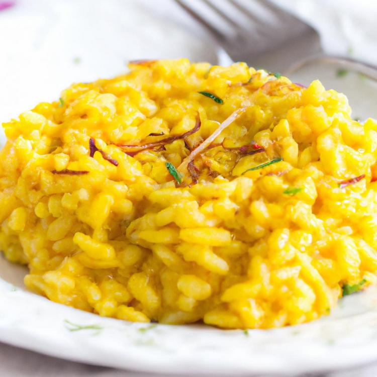 risotto z szafranem